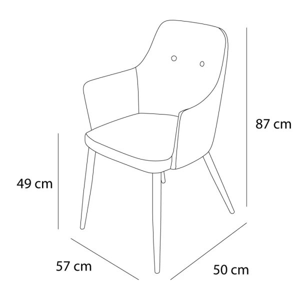 SILLÓN GUNNAR GRIS SILLÓN GUNNAR GRIS