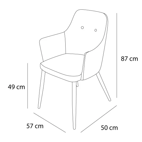 SILLÓN GUNNAR GRIS SILLÓN GUNNAR GRIS