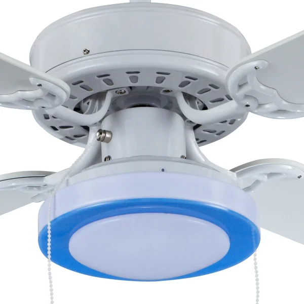 Plafón Led Azul Para Ventilador, Lámparas e Iluminación | Lúzete