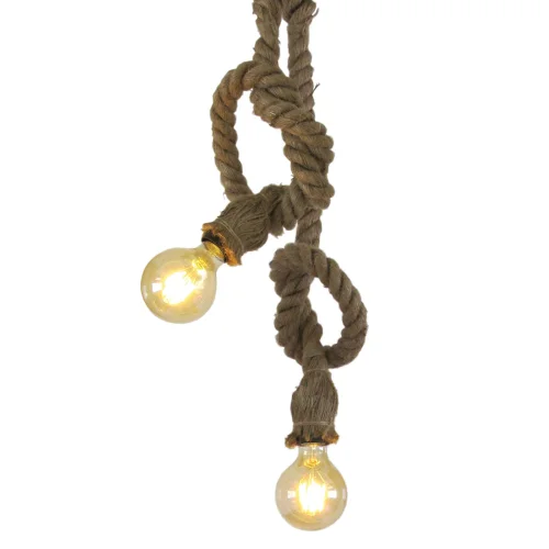 LÁMPARA CUERDA BARCO 2 LUCES