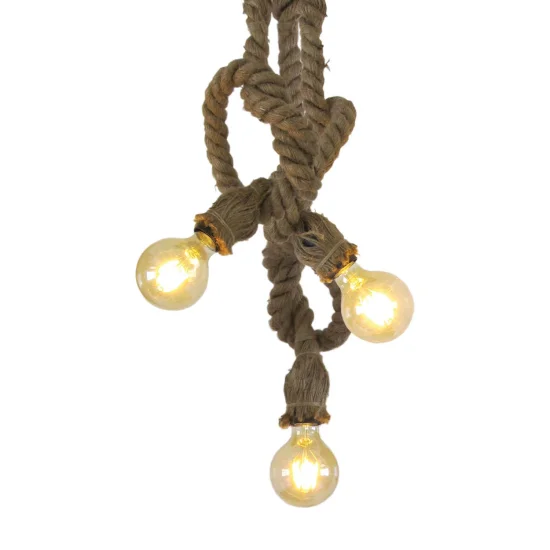 LÁMPARA CUERDA BARCO 3 LUCES