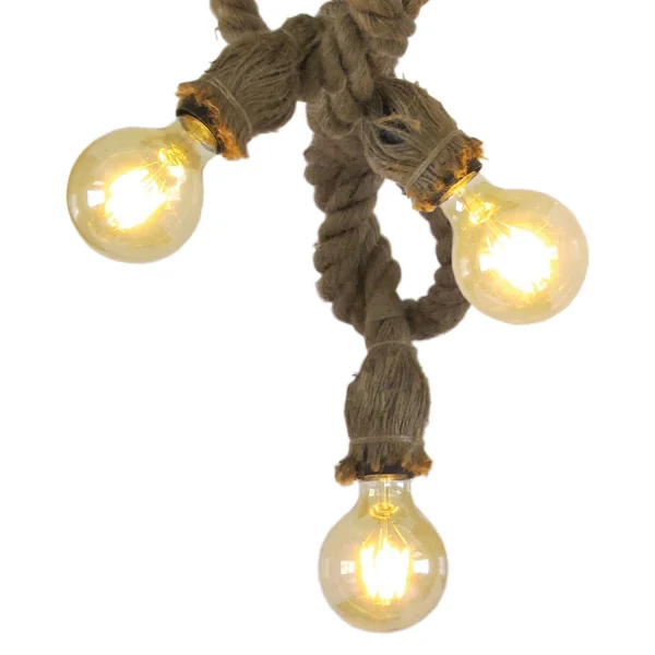 LÁMPARA CUERDA BARCO 3 LUCES