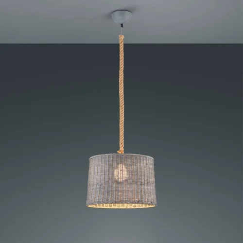 LÁMPARA DE TECHO MANDY RATTAN CUERDA LÁMPARA DE TECHO MANDY RATTAN CUERDA