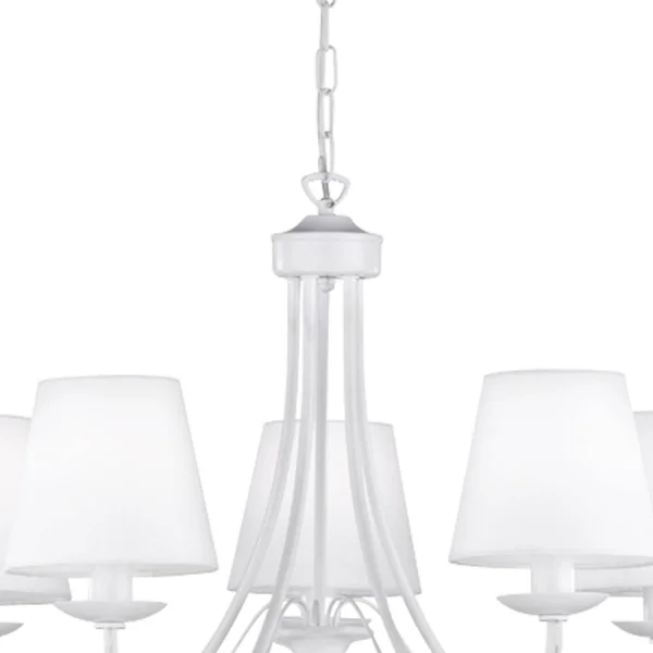 LÁMPARA DE TECHO 5 LUCES ARIZONA BLANCA LÁMPARA DE TECHO 5 LUCES ARIZONA BLANCA