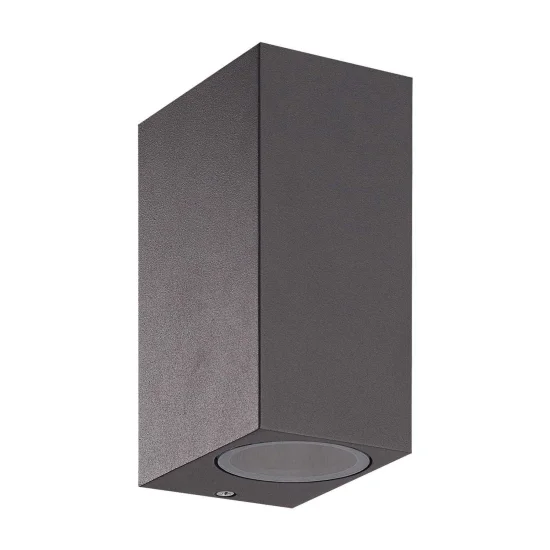 APLIQUE EXTERIOR FEROX 2 LUCES GU10 ANTRACITA