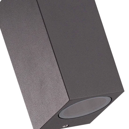 APLIQUE EXTERIOR FEROX 2 LUCES GU10 ANTRACITA 2