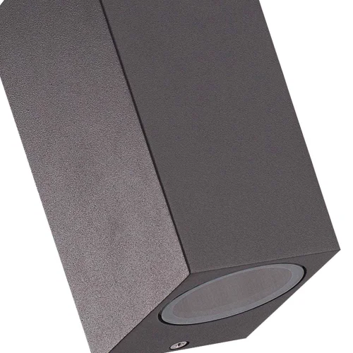 APLIQUE EXTERIOR FEROX 2 LUCES GU10 ANTRACITA