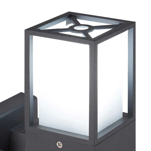 APLIQUE EXTERIOR POINSETTIA E27 ANTRÁCITA