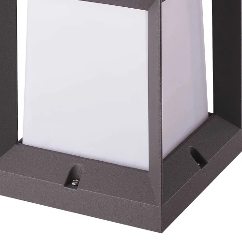 SOBREMURO EXTERIOR SNOWDROP 16CM E27 ANTRÁCITA SOBREMURO EXTERIOR SNOWDROP 16CM E27 ANTRÁCITA