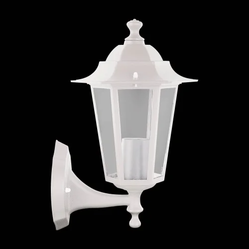 APLIQUE EXTERIOR HEXAGONAL BLANCO E27