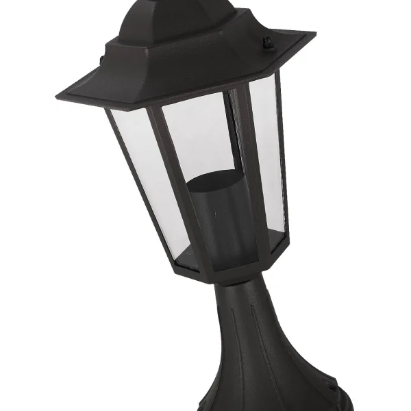 SOBREMURO HEXAGONAL NEGRO E27