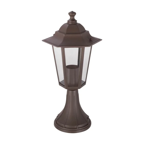 SOBREMURO HEXAGONAL MARRÓN ÓXIDO E27