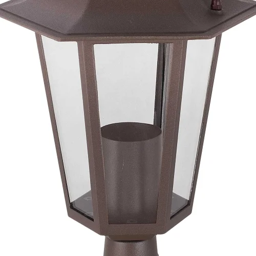 SOBREMURO HEXAGONAL MARRÓN ÓXIDO E27