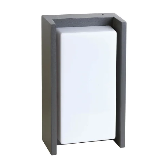 APLIQUE EXTERIOR LED HOUSTON 12W 4000K ANTRÁCITA