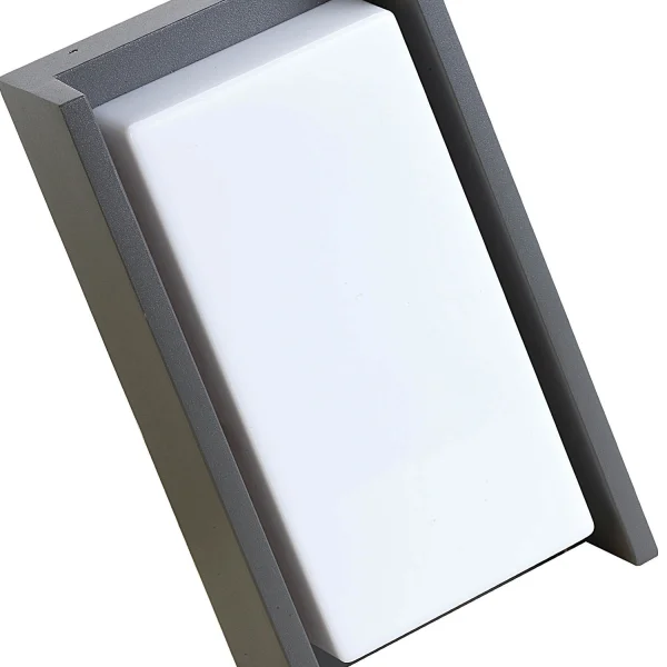 APLIQUE EXTERIOR LED HOUSTON 12W 4000K ANTRÁCITA