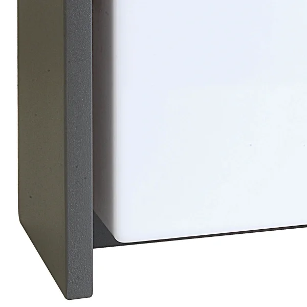 APLIQUE EXTERIOR LED HOUSTON 12W 4000K ANTRÁCITA
