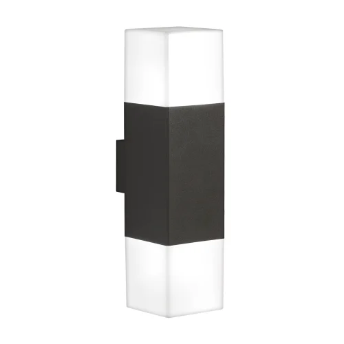 APLIQUE EXTERIOR LED BELFAST 4W E14 LUZ ARRIBA Y ABAJO ANTRACITA