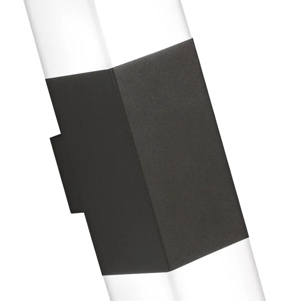 APLIQUE EXTERIOR LED BELFAST 4W E14 LUZ ARRIBA Y ABAJO ANTRACITA