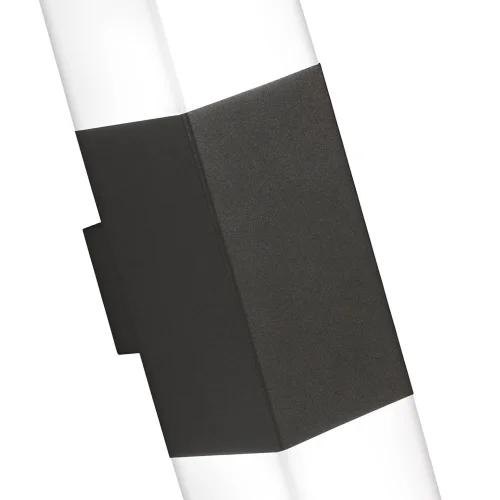 APLIQUE EXTERIOR LED BELFAST 4W E14 LUZ ARRIBA Y ABAJO ANTRACITA