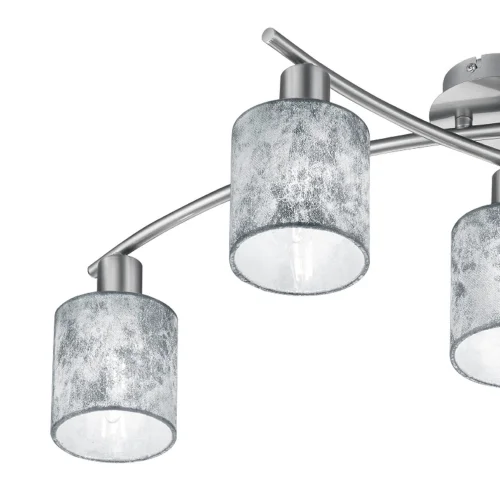 PLAFÓN DE TECHO 5 LUCES PICCOLO PLATA PLAFÓN DE TECHO 5 LUCES PICCOLO PLATA