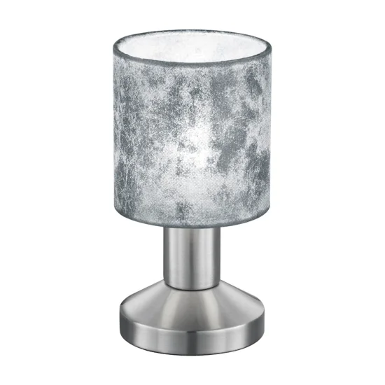 LÁMPARA DE MESA PICCOLO PANTALLA PLATA