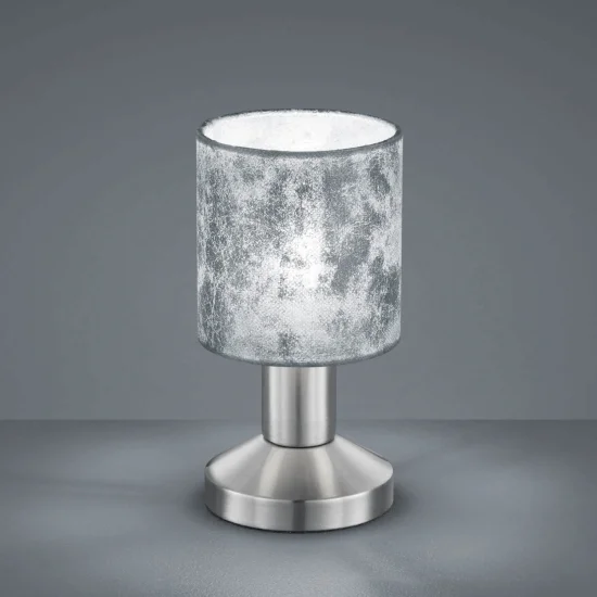 LÁMPARA DE MESA PICCOLO PANTALLA PLATA 2