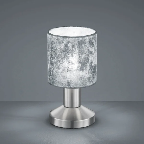 LÁMPARA DE MESA PICCOLO PANTALLA PLATA LÁMPARA DE MESA PICCOLO PANTALLA PLATA