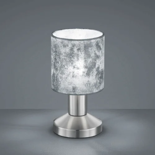 LÁMPARA DE MESA PICCOLO PANTALLA PLATA LÁMPARA DE MESA PICCOLO PANTALLA PLATA