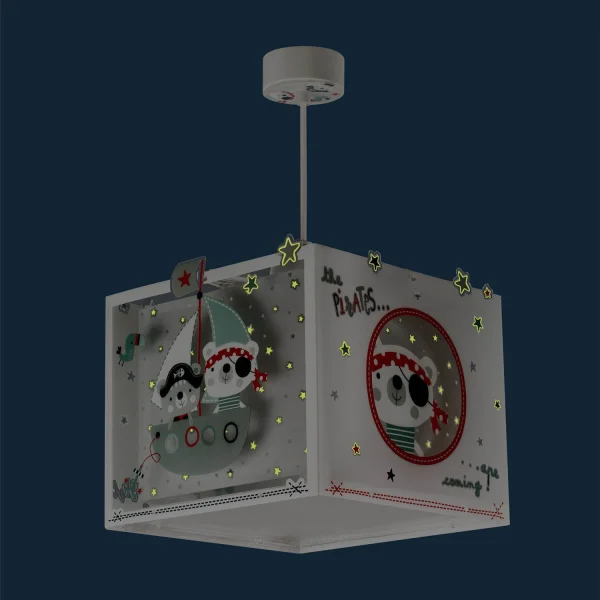 LÁMPARA COLGANTE INFANTIL LOS PIRATAS