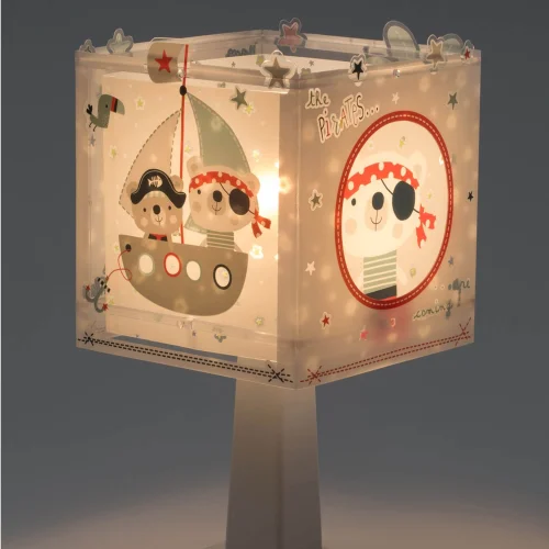 LÁMPARA DE SOBREMESA INFANTIL LOS PIRATAS