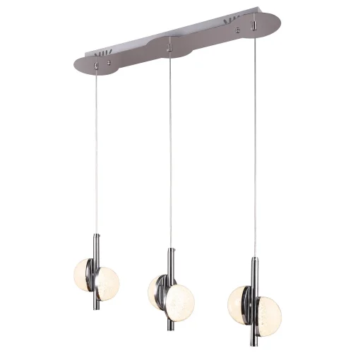 LÁMPARA DE TECHO LED IDARA 3x (2x5W) 4000K CROMO