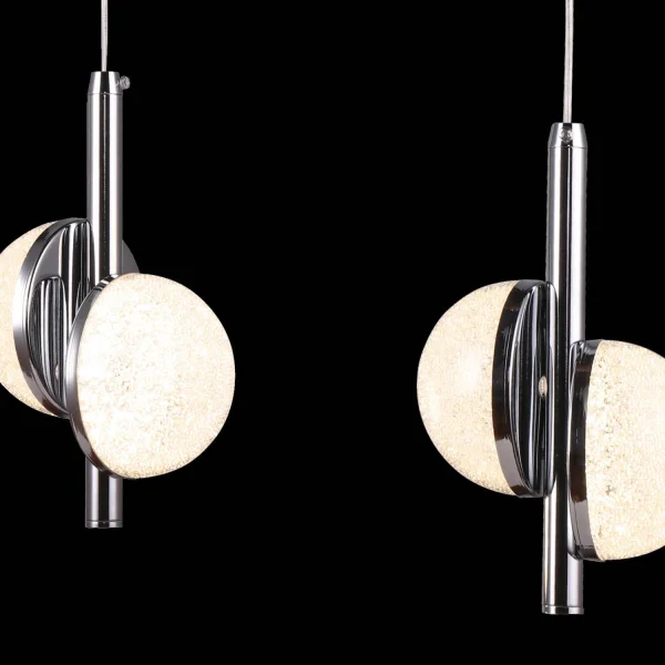 LÁMPARA DE TECHO LED IDARA 3x (2x5W) 4000K CROMO