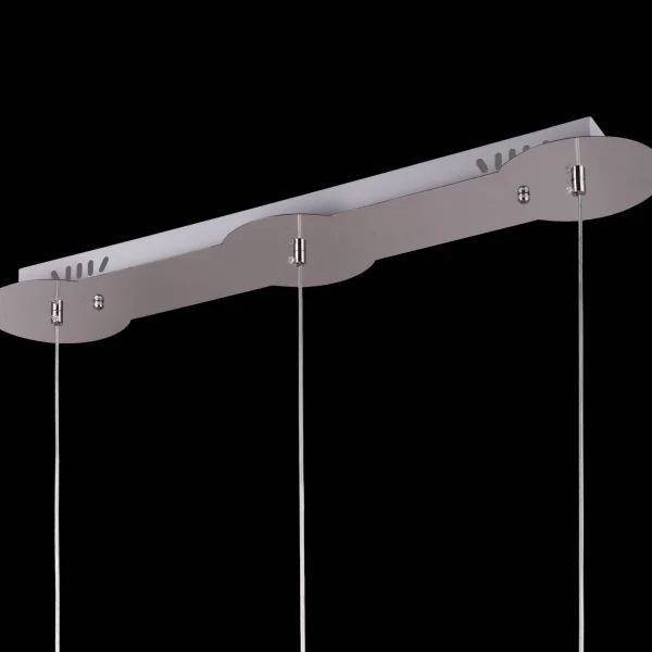 LÁMPARA DE TECHO LED IDARA 3x (2x5W) 4000K CROMO