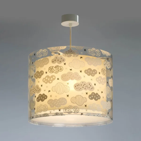 LÁMPARA INFANTIL CLOUDS GRIS DALBER LÁMPARA INFANTIL CLOUDS GRIS DALBER