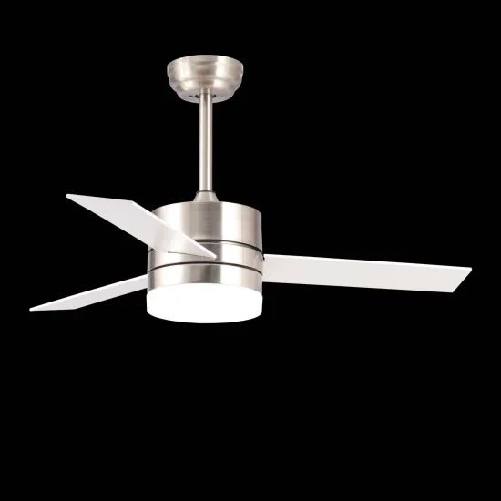 VENTILADOR DE TECHO LED LORENZO 16W 3 PALAS NÍQUEL 2