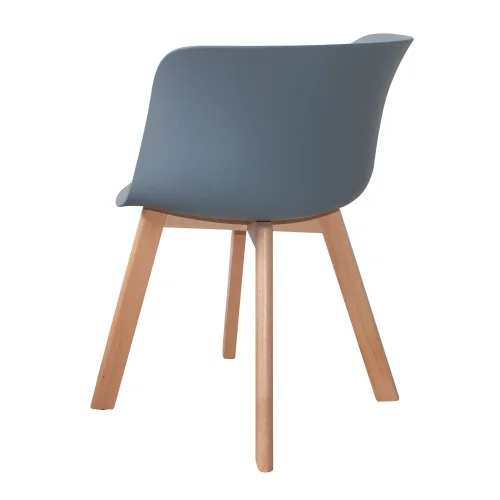 SILLÓN NORDIC WOOD GRIS