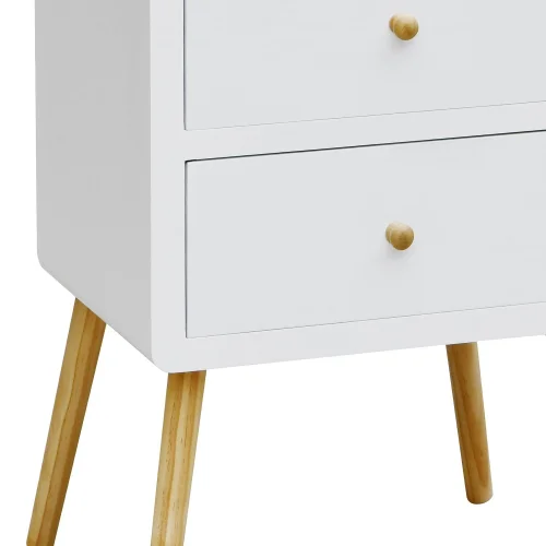 MESITA DE NOCHE 2 CAJONES LUNDGREN