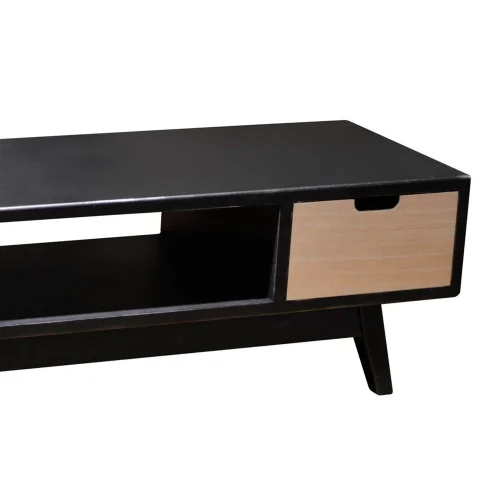 MUEBLE TV LUKA NEGRO-PINO MUEBLE TV LUKA NEGRO-PINO