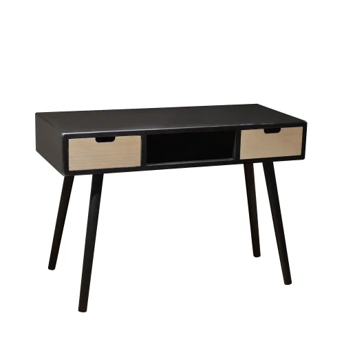 MESA ESCRITORIO LUKA NEGRO-PINO MESA ESCRITORIO LUKA NEGRO-PINO