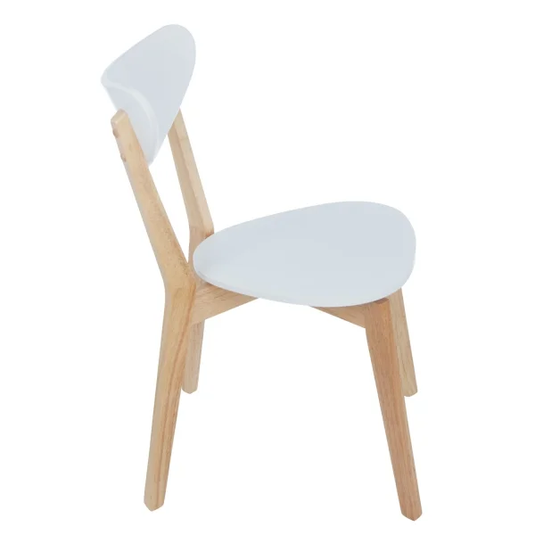 SILLA ALFONS BLANCA/NATURAL SILLA ALFONS BLANCA/NATURAL