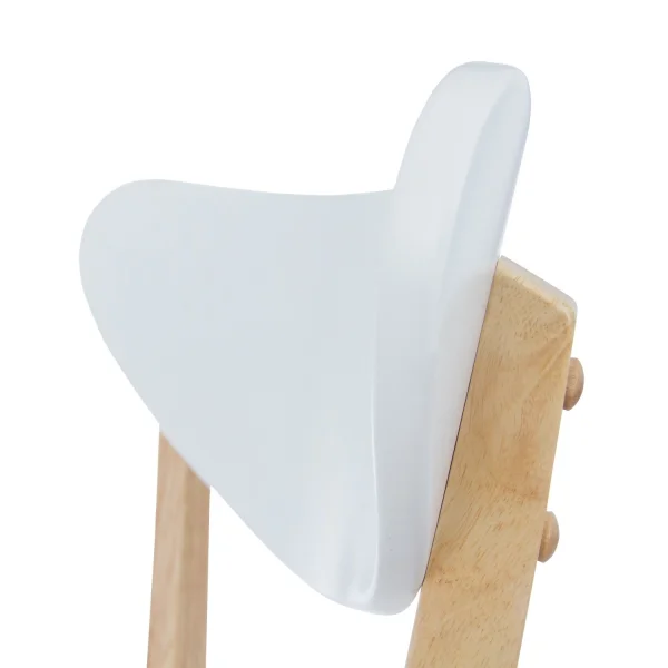 SILLA ALFONS BLANCA/NATURAL SILLA ALFONS BLANCA/NATURAL