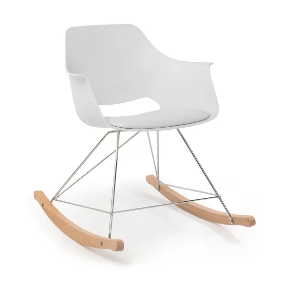 SILLÓN MECEDORA GUSTAV BLANCA