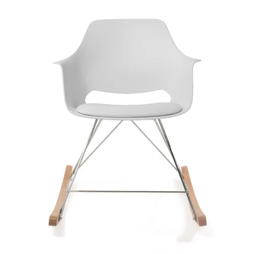 SILLÓN MECEDORA GUSTAV BLANCA SILLÓN MECEDORA GUSTAV BLANCA