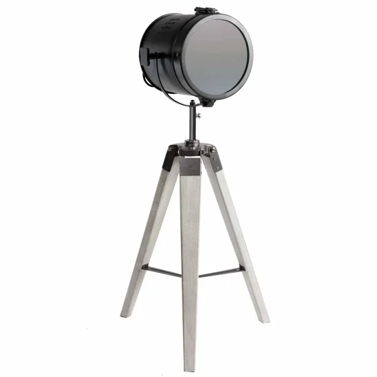 LÁMPARA DE MESA COSME ACERO ENVEJECIDO