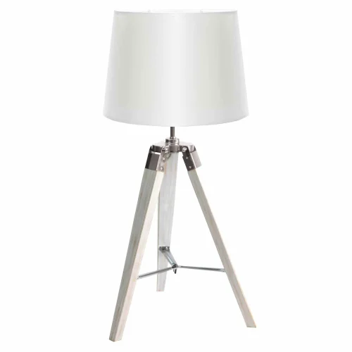 LÁMPARA DE MESA ABRIL PANTALLA BLANCA