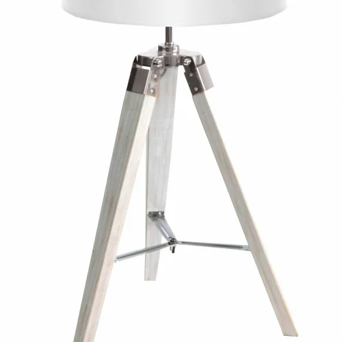 LÁMPARA DE MESA ABRIL PANTALLA BLANCA