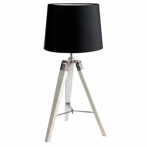 LÁMPARA DE MESA ABRIL PANTALLA NEGRA