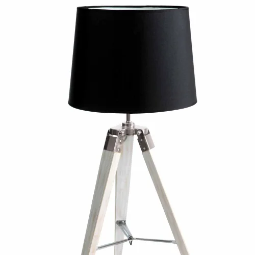 LÁMPARA DE MESA ABRIL PANTALLA NEGRA