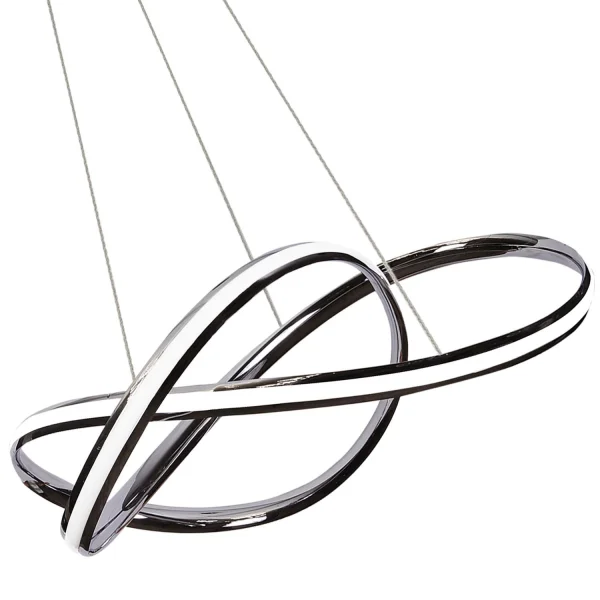 LÁMPARA DE TECHO LED VALLE 64W 4000K CROMO