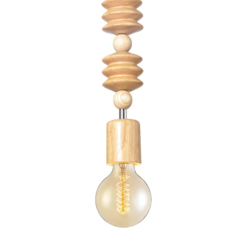 PÉNDEL ENGLA MADERA CROMO 40CM